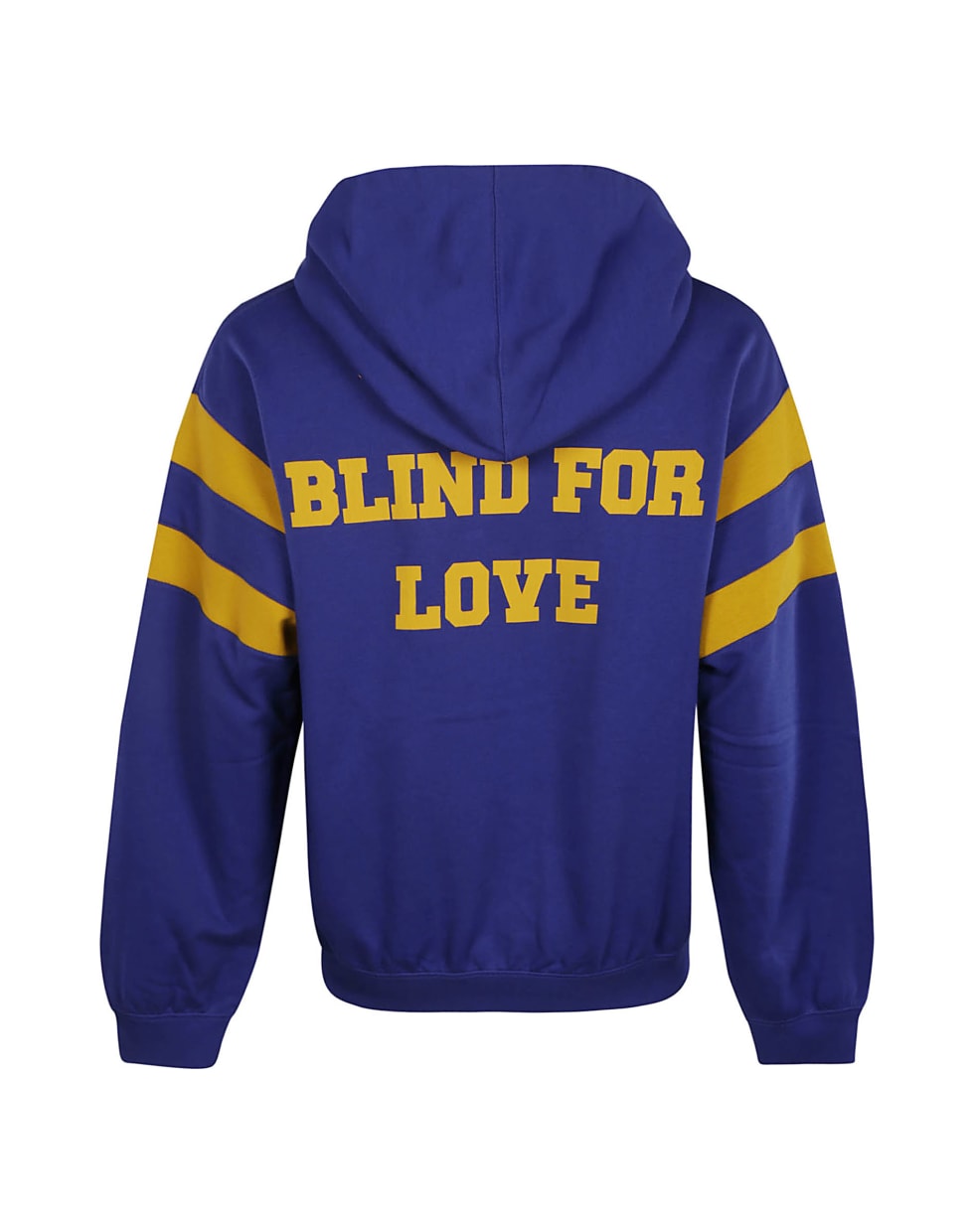 Gucci Blind For Love Logo Oversized Hoodie - Blu Marino