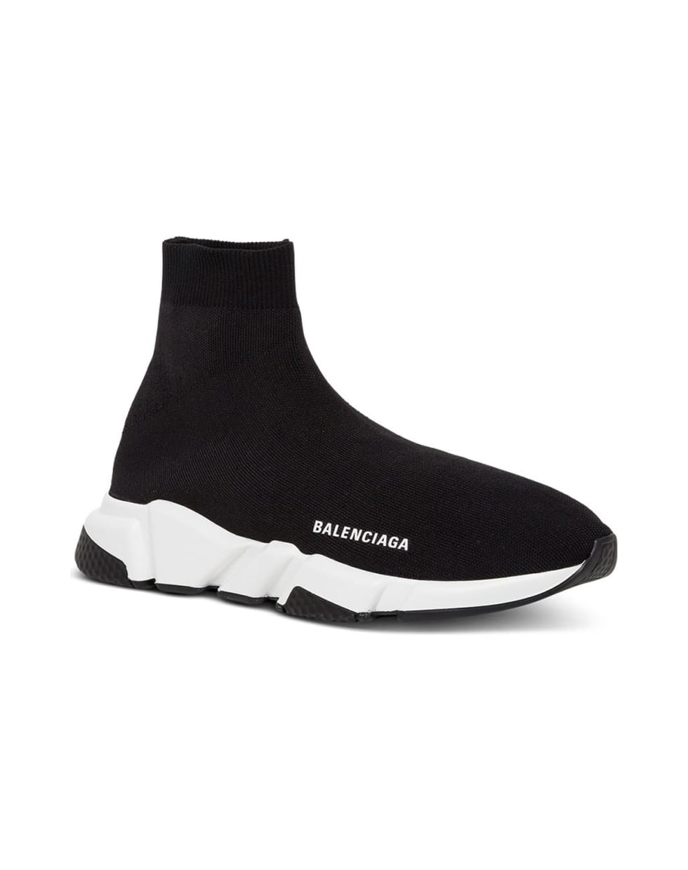 Balenciaga Speed Lt Sneaker - Black White