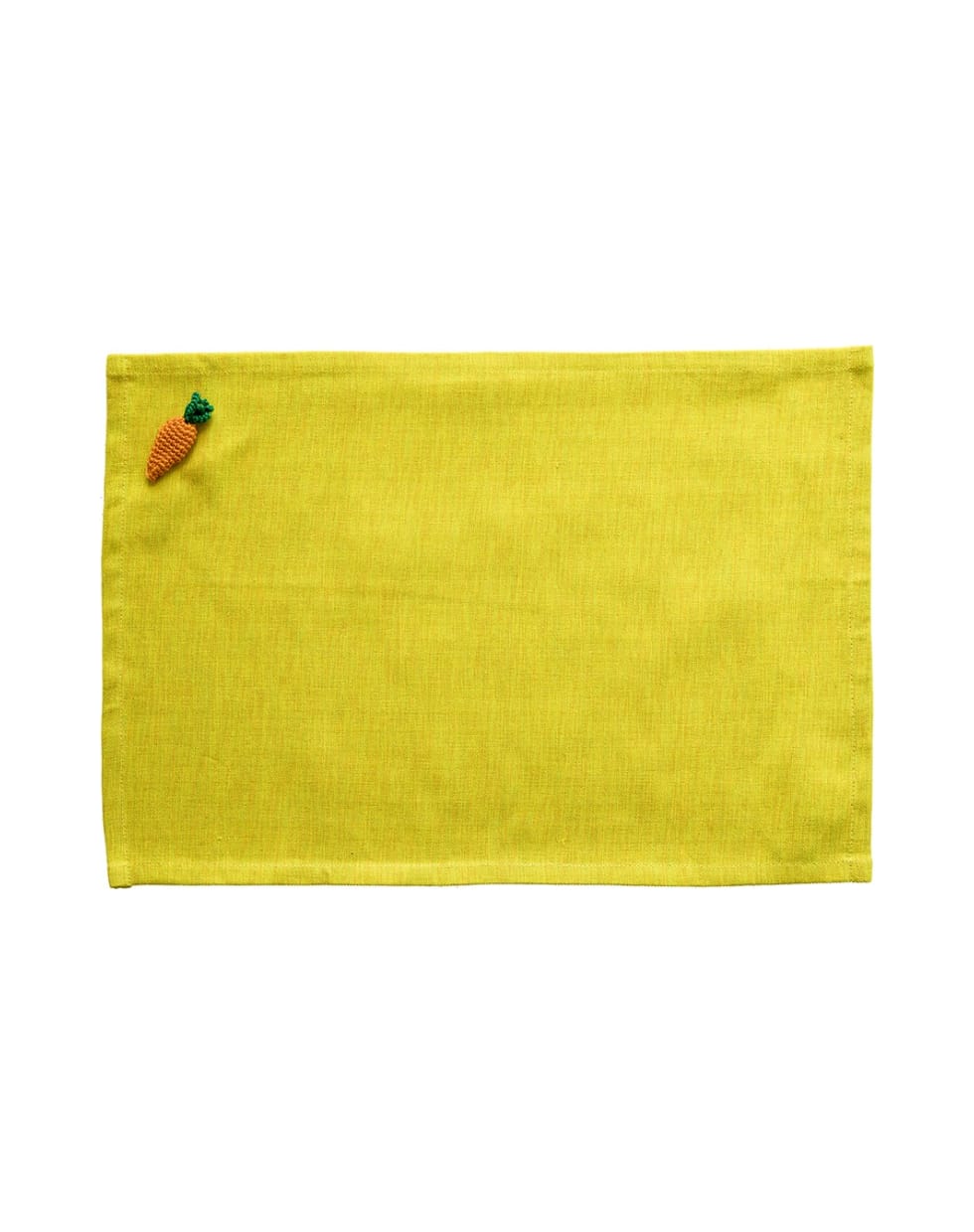 Le Botteghe su Gologone Placemats Crochet 35x45 Cm - Yellow