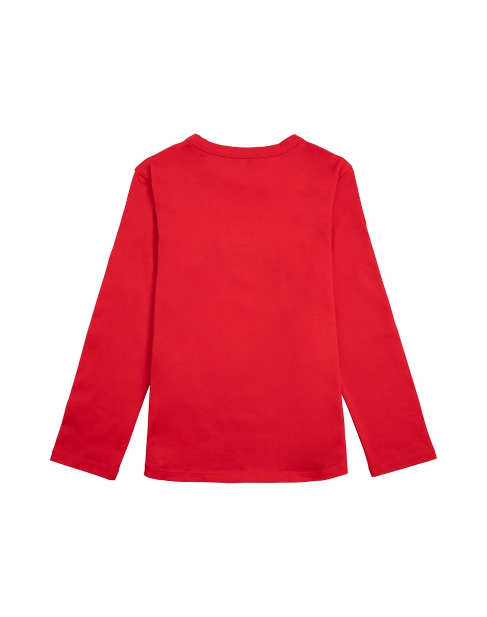 Givenchy Long-sleeved T-shirt In Red Cotton With Logo Print - Red