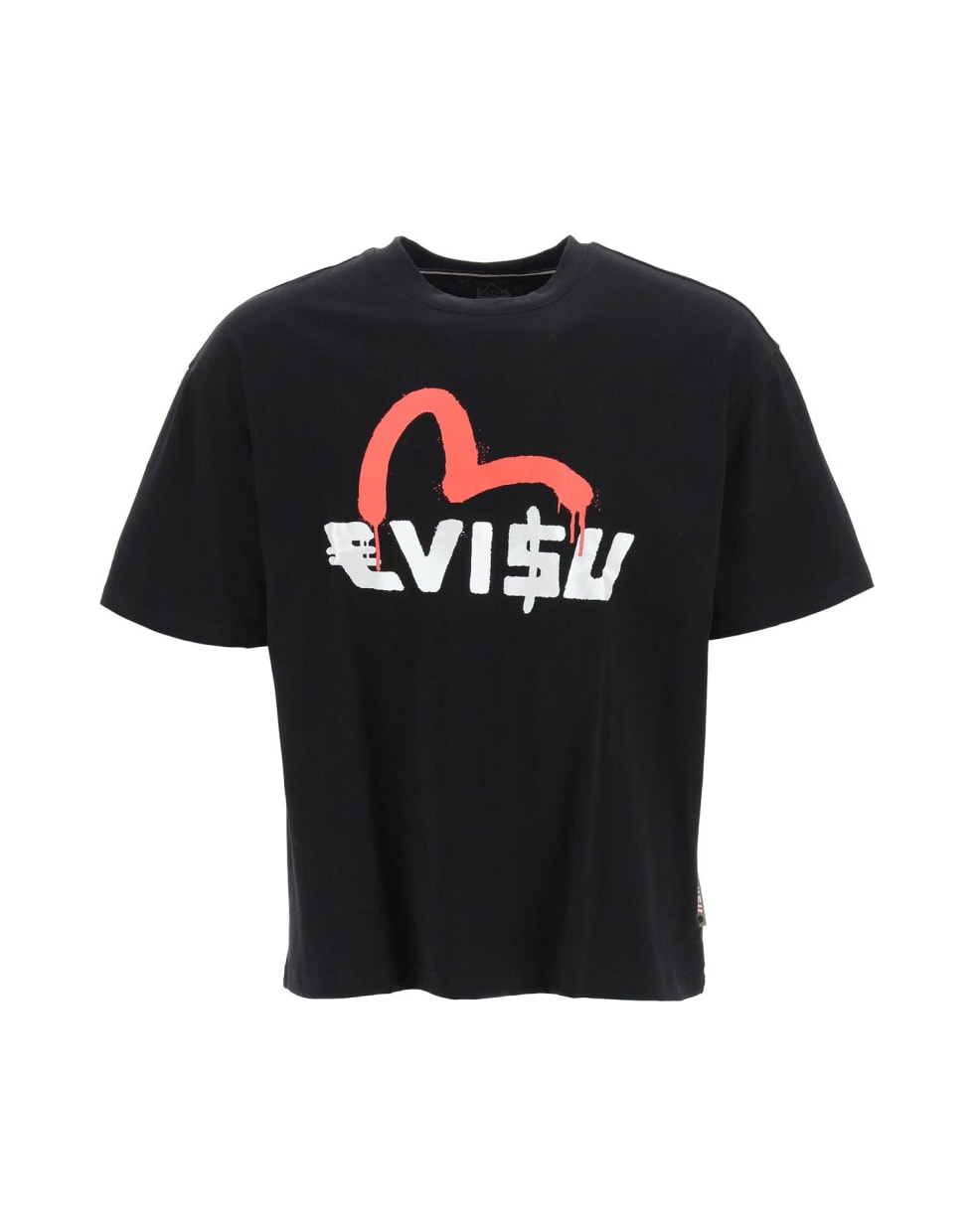 Evisu Graffiti Logo T-shirt - Nero