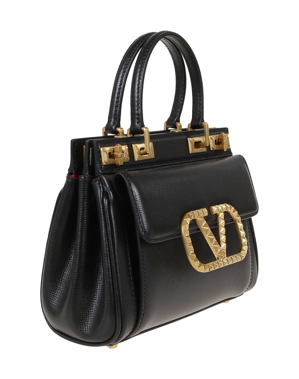 Valentino Garavani Mini Double Handle Bag - Nero