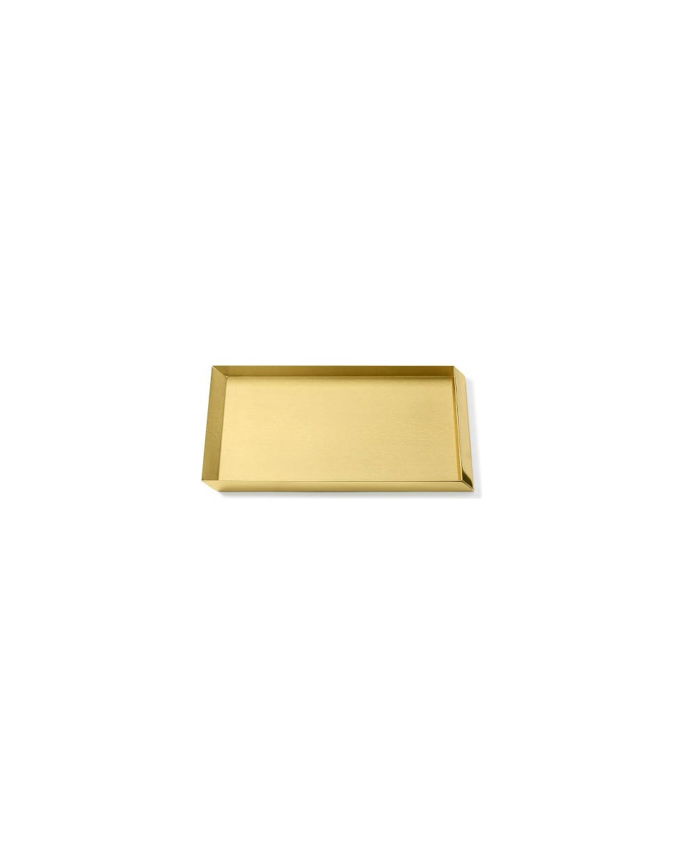 Ghidini 1961 Axonometry - A4 Tray Polished Brass - Polished brass