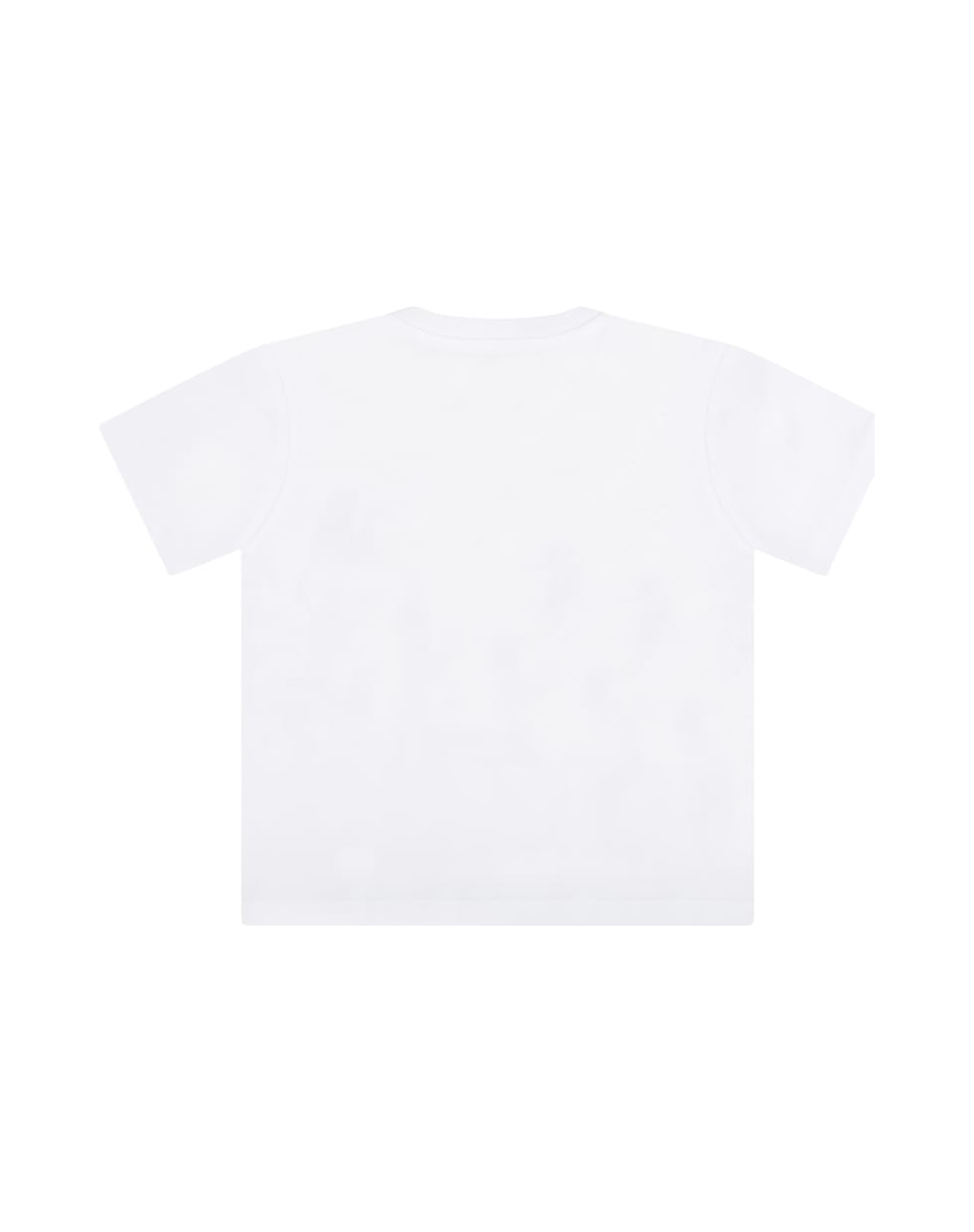 Dolce & Gabbana White T-shirt For Baby Girl With Logo - White