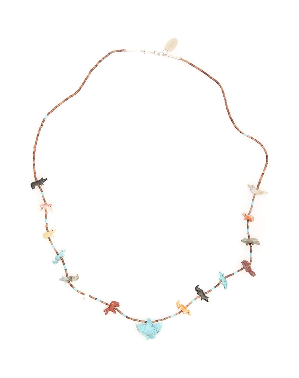 Jessie Western Necklace With Animals - MULTICOLOR (Brown)