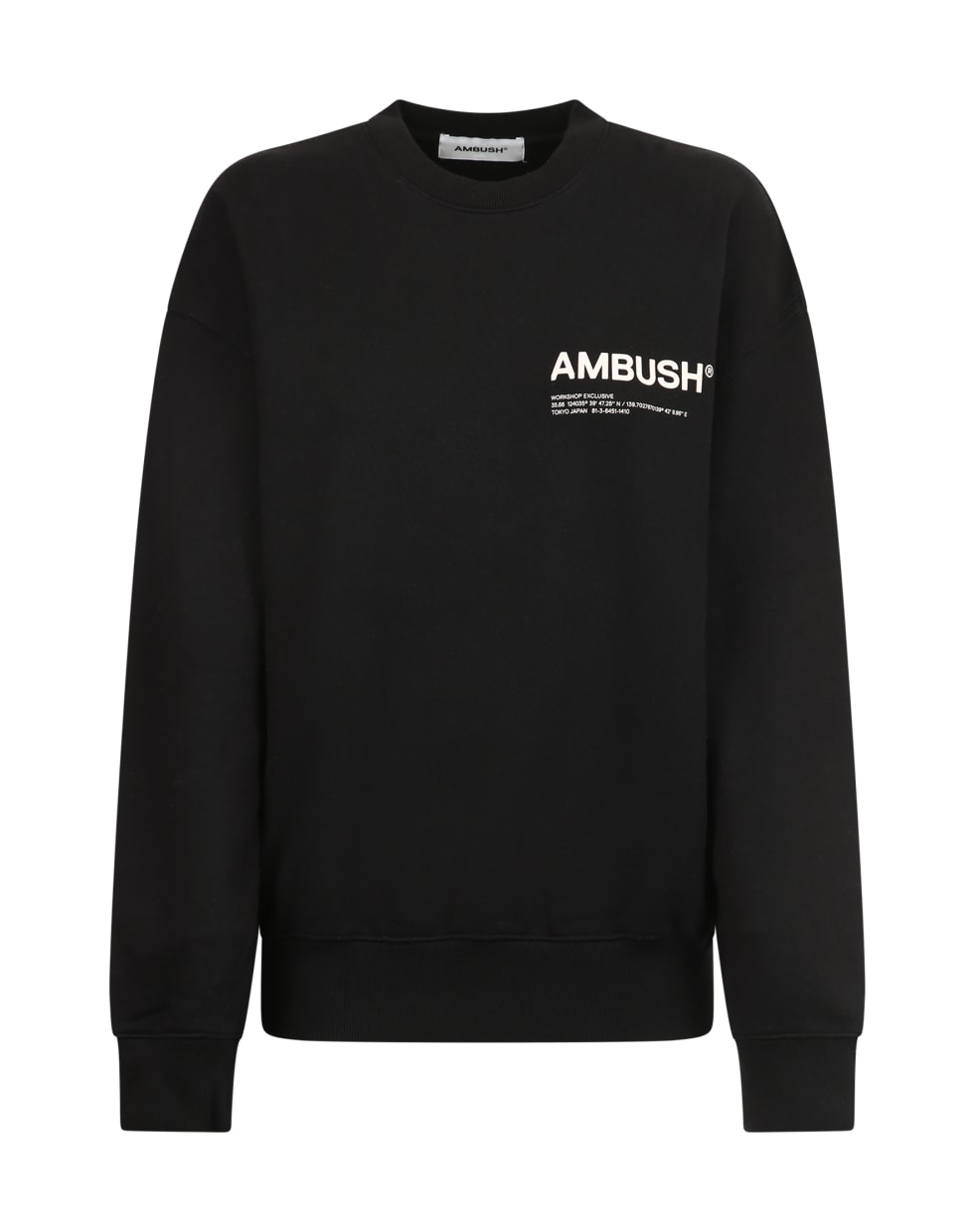 AMBUSH Logo-print Sweatshirt - Black