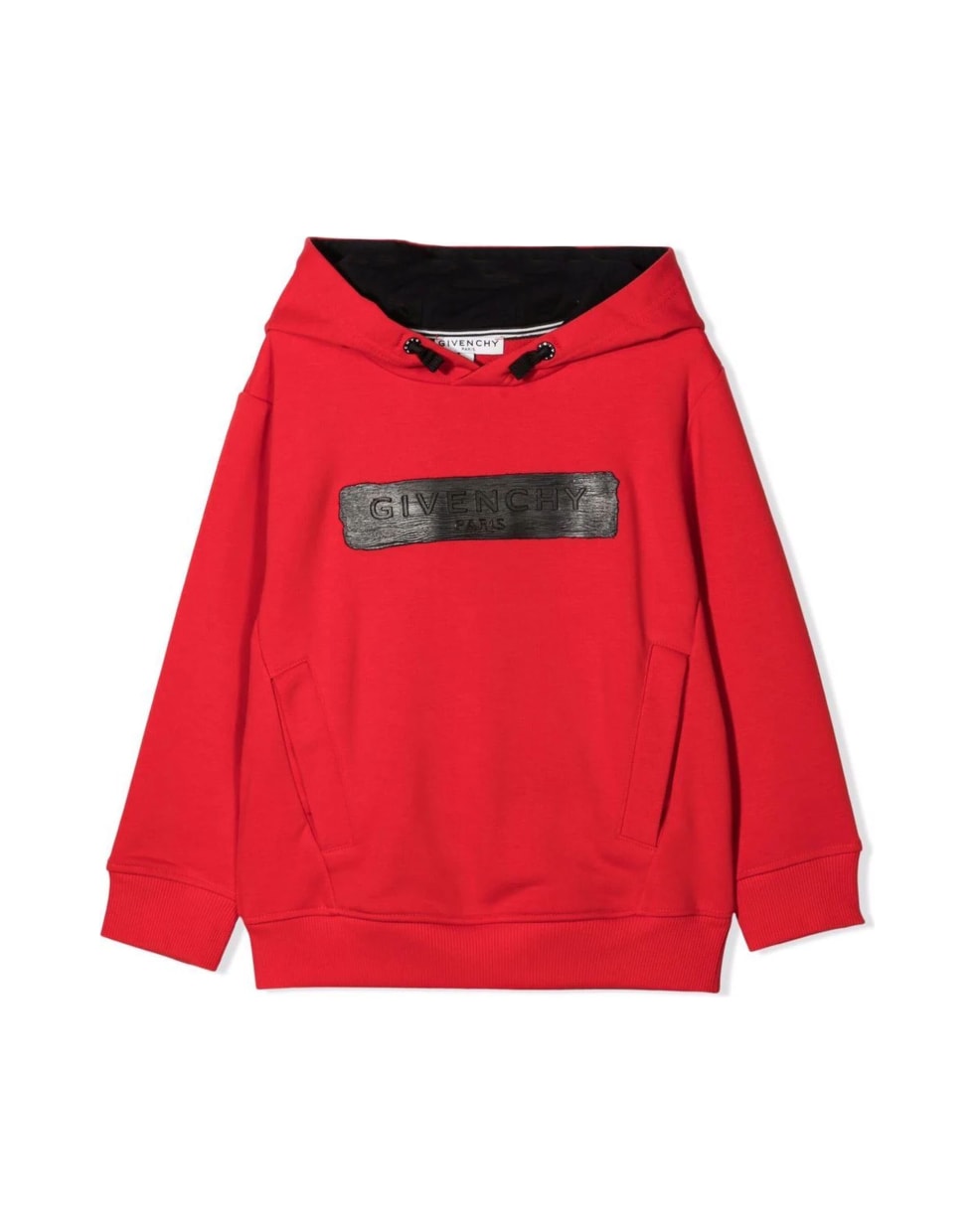 Givenchy Red Cotton Blend Hoodie - Rosso