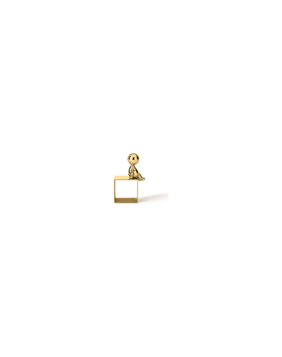 Ghidini 1961 Omini - Napkin Holder 4 Polished Brass - Polished brass
