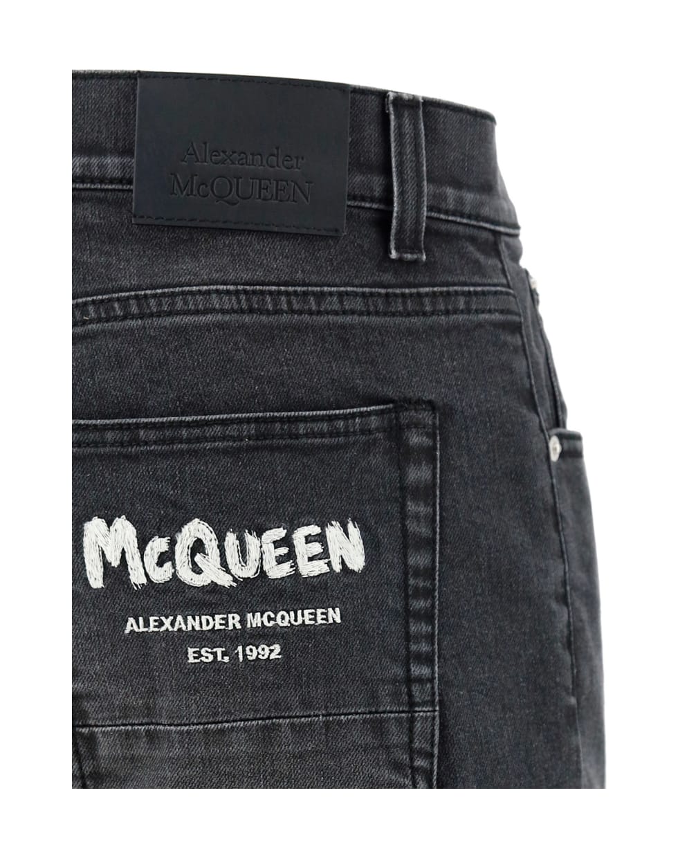 Alexander McQueen Jeans - Black washed