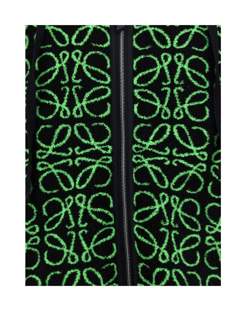 Loewe Anagram Coat - Green/black