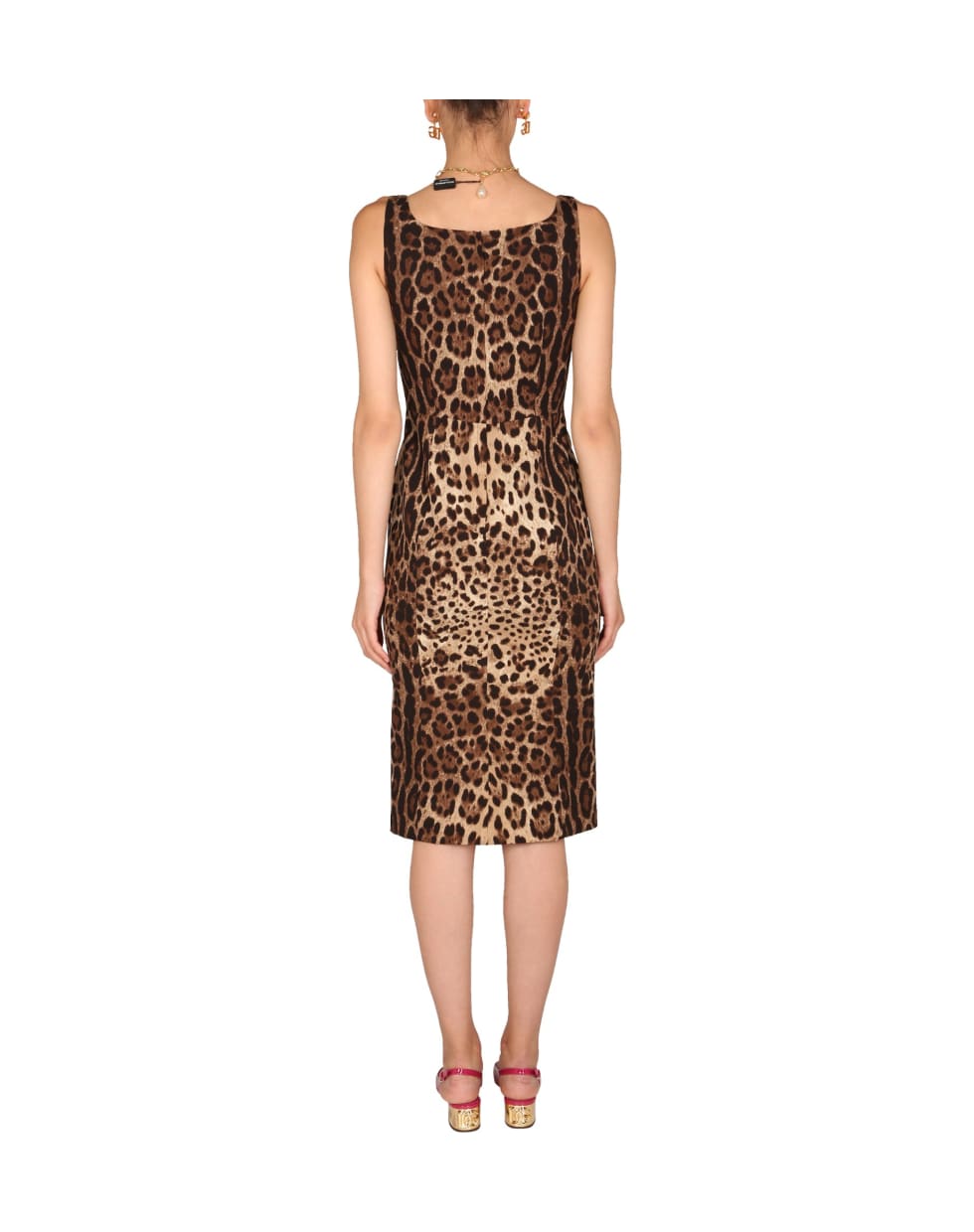 Dolce & Gabbana Charmeuse Long Dress