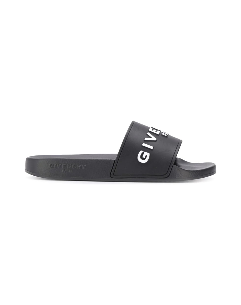 Givenchy Slide Flat Sandal - Black