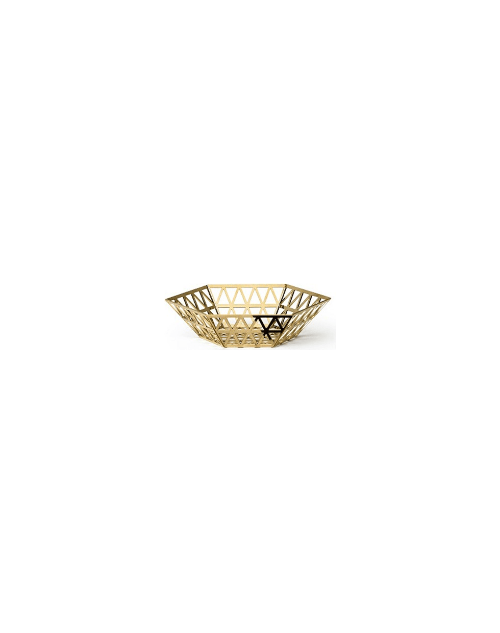 Ghidini 1961 Tip Top - Medium Tray Polished Gold - Polished gold