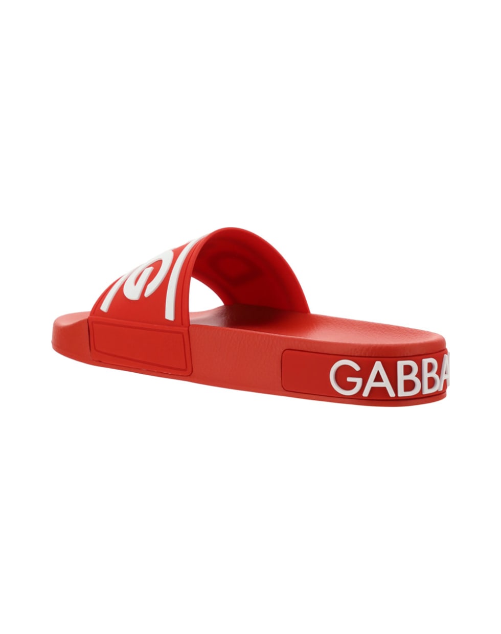 Dolce & Gabbana Slide Shoes - Rosso bianco