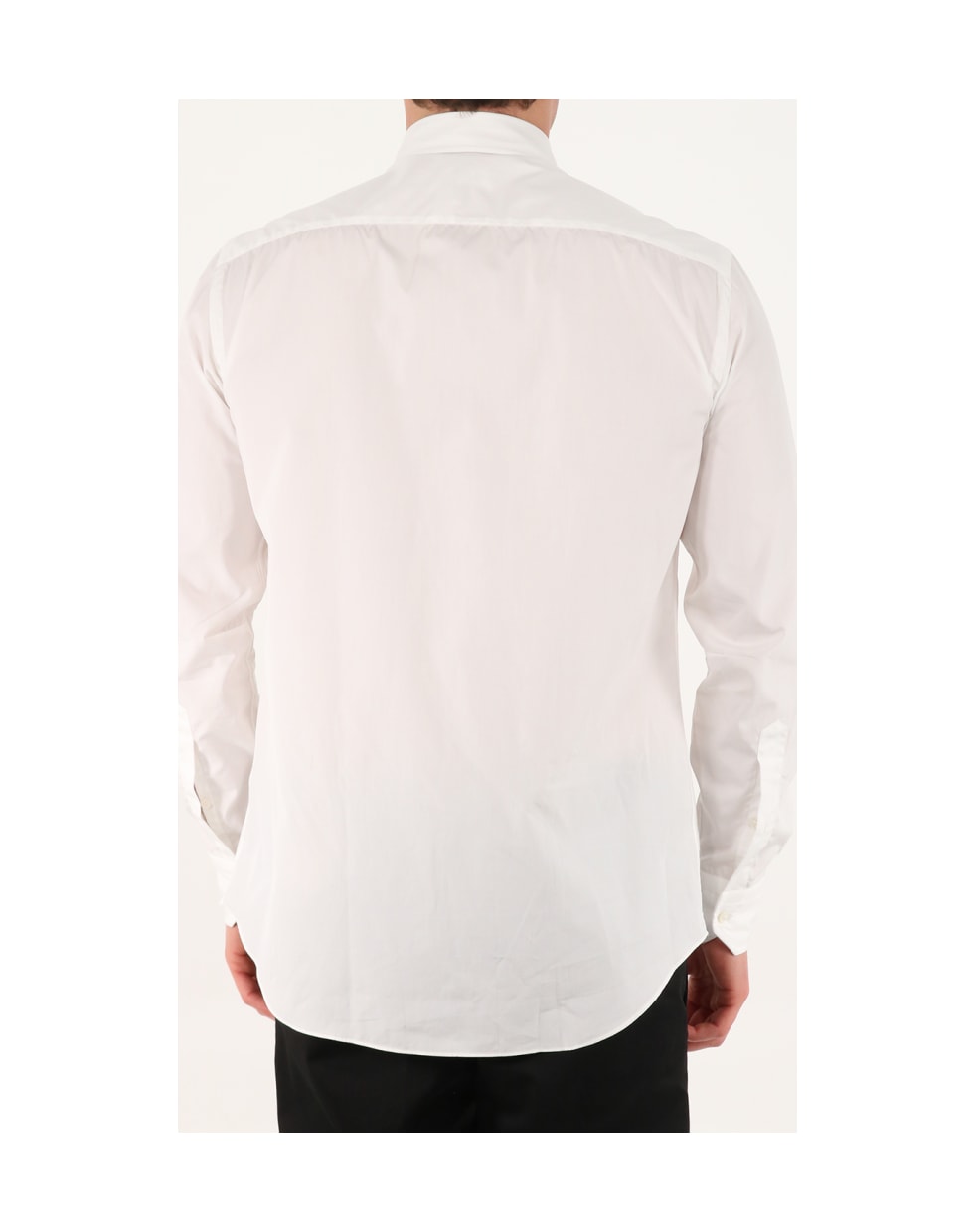 Salvatore Piccolo Pin Point White Shirt - White