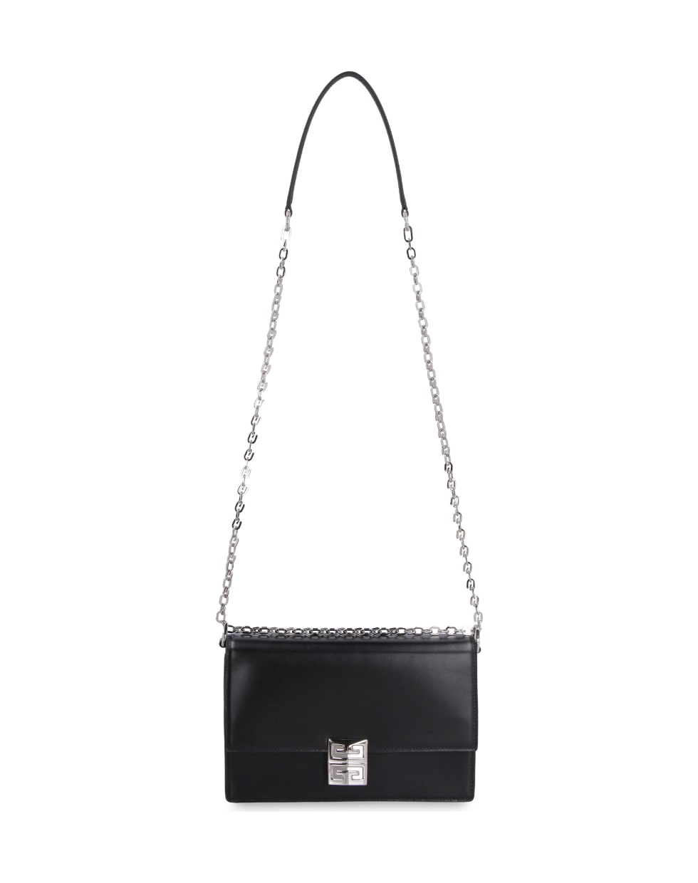 Givenchy 4g Leather Crossbody Bag - black