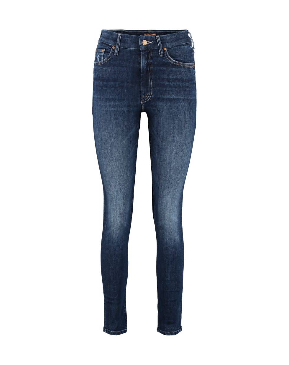 Mother Looker High-rise Skinny Jeans - Denim