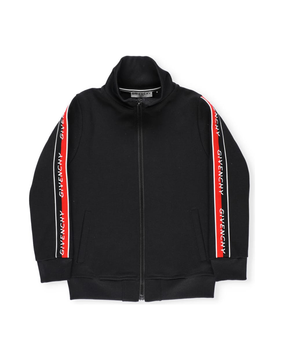 Givenchy Sweatshirt With Loged Band - Black