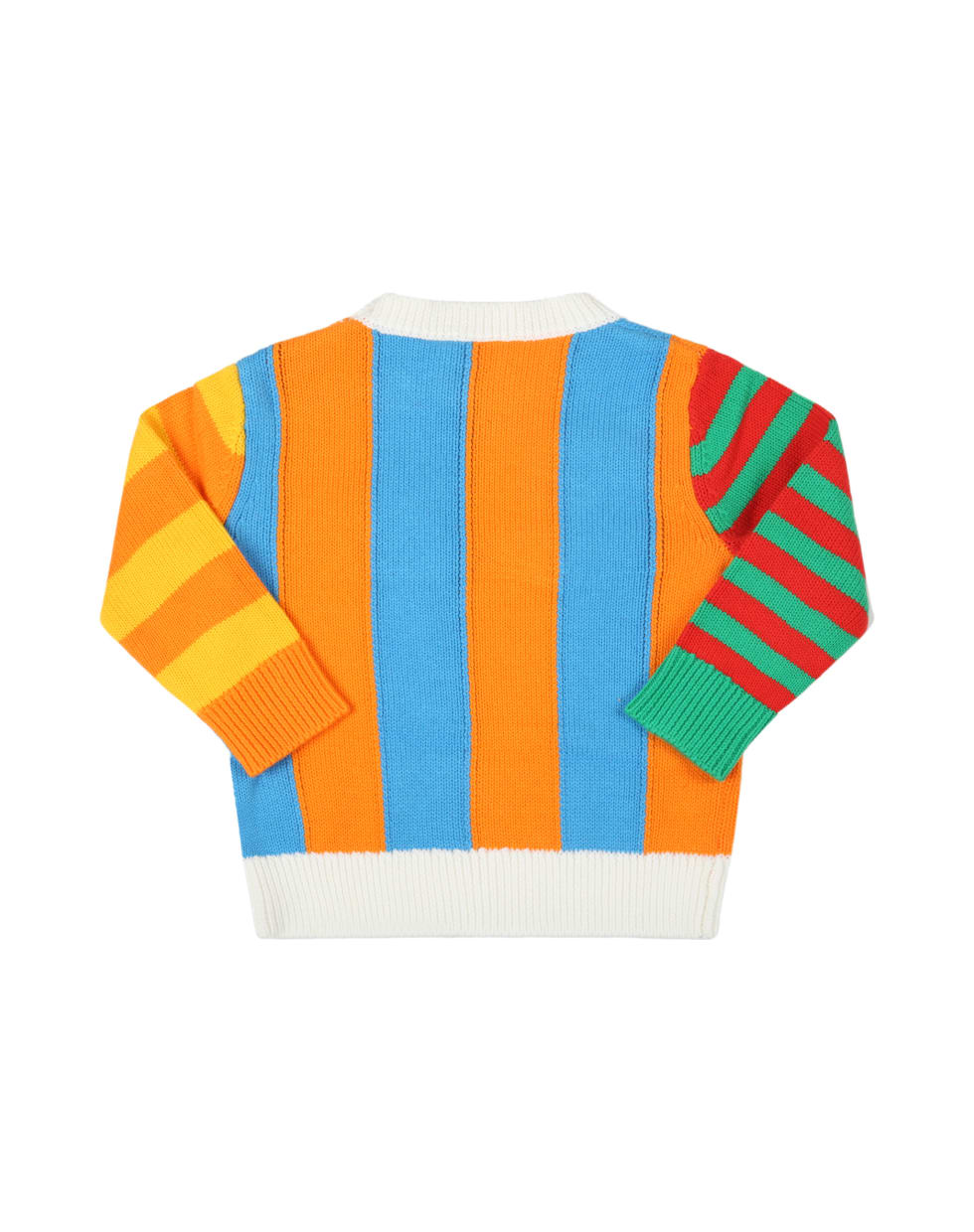 Stella McCartney Kids Multicolor Sweater For Babykids With Patch Logo - Multicolor