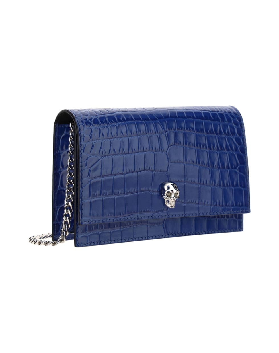 Alexander McQueen Shoulder Bag - Washed indago