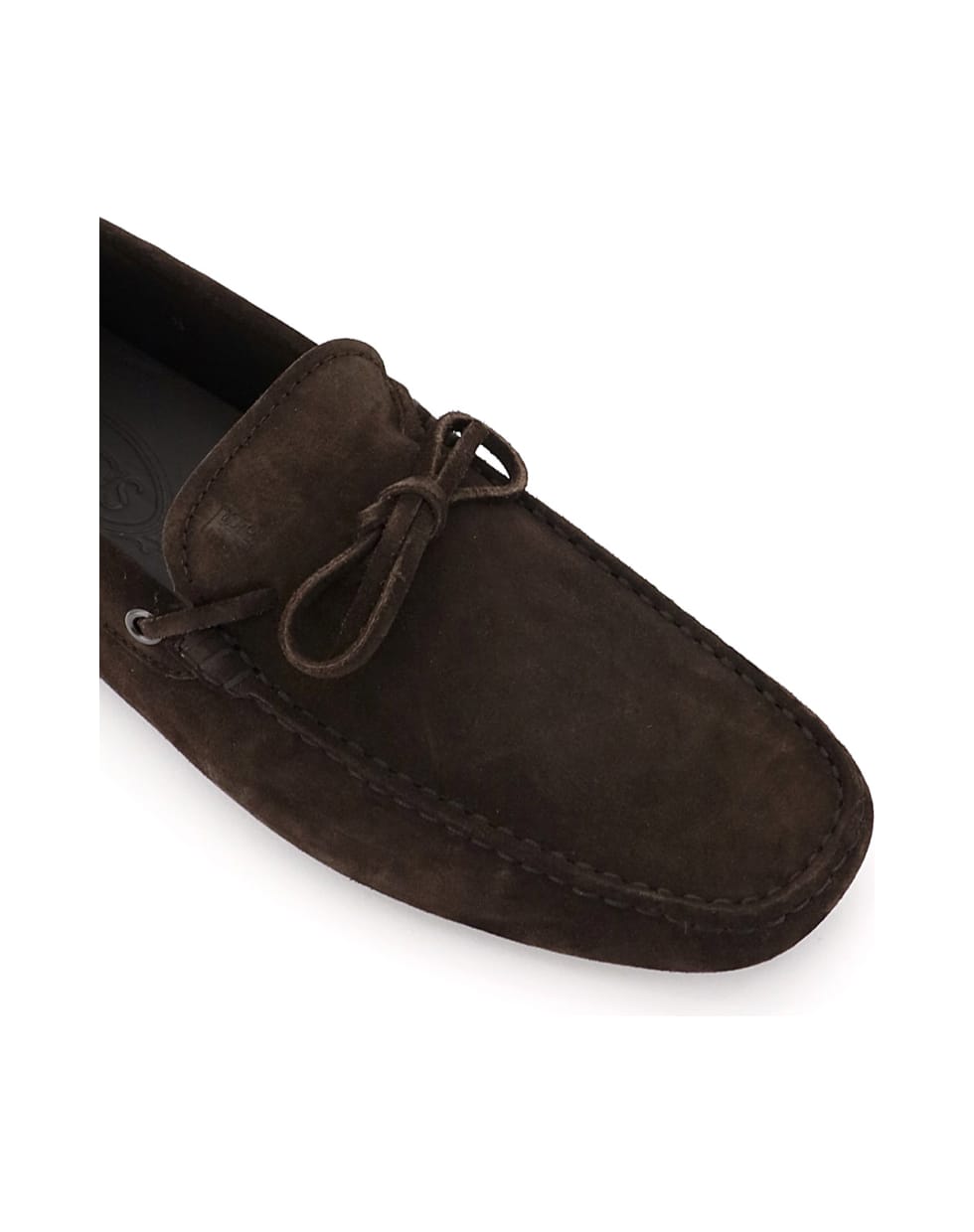Tod's Gommino Loafers With Laces - TESTA MORO (Brown)