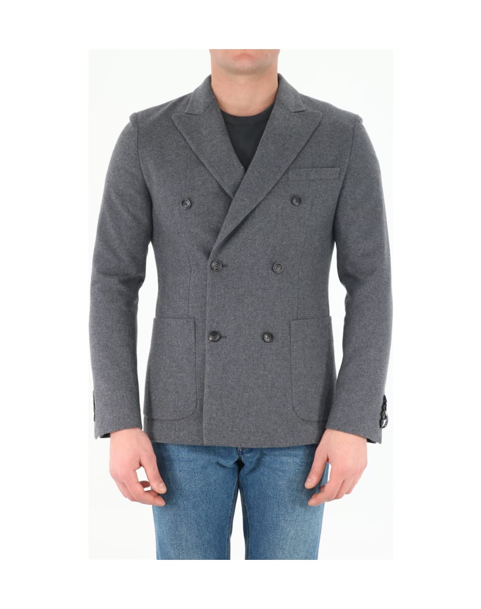 Tonello Grey Cachemire Jacket - Grey