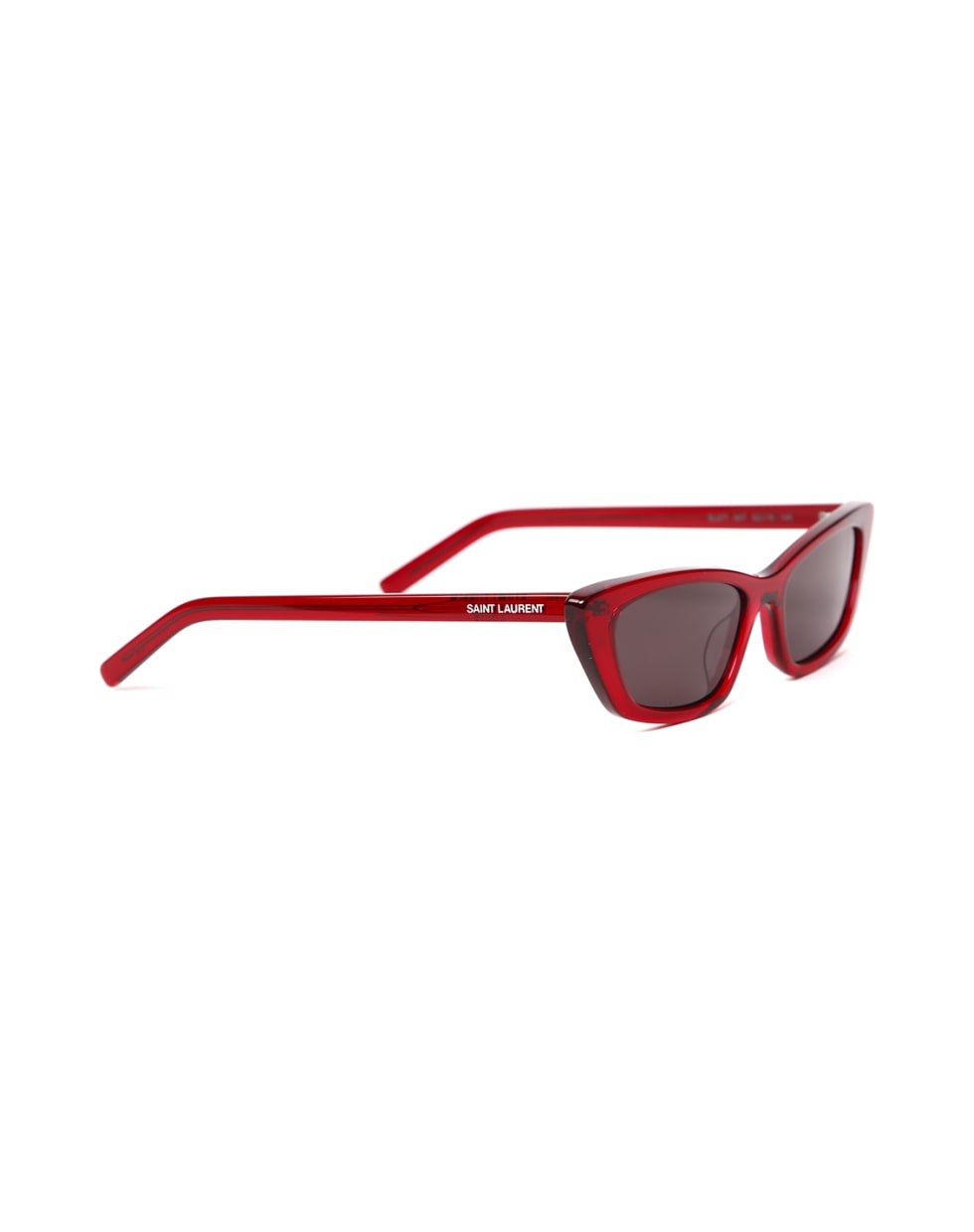 Saint Laurent Red Acetate Cat-eye Sunglasses - Red