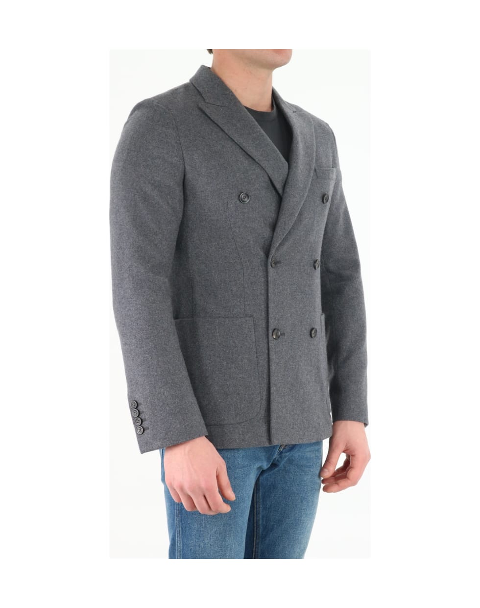 Tonello Grey Cachemire Jacket - Grey