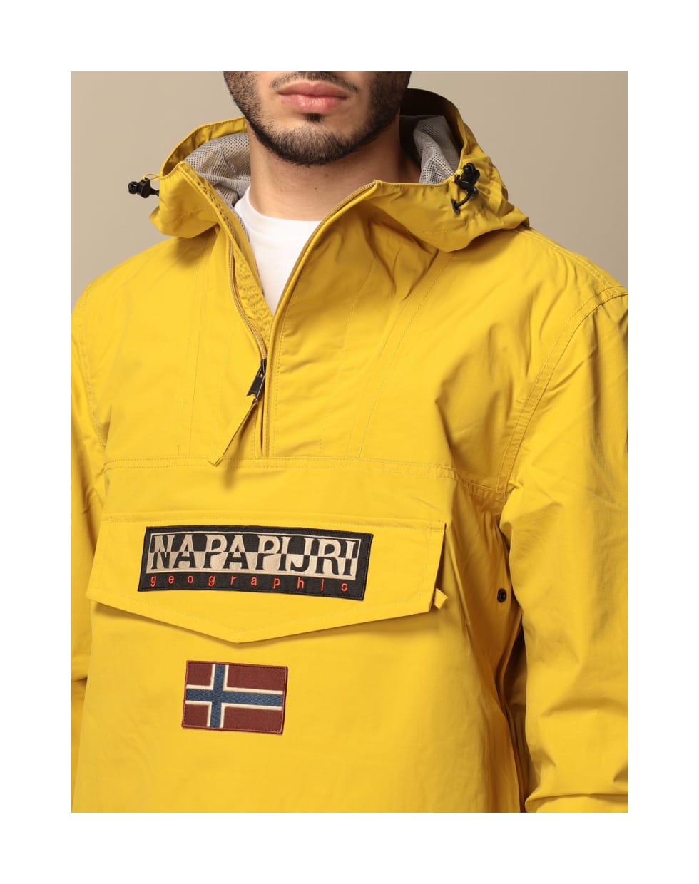 napapijri jacket yellow