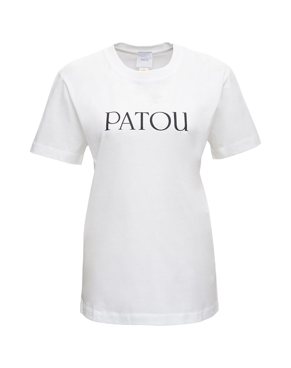 大きな割引 【PATOUパトゥ】ロゴプリントコットンTシャツ 79304088 