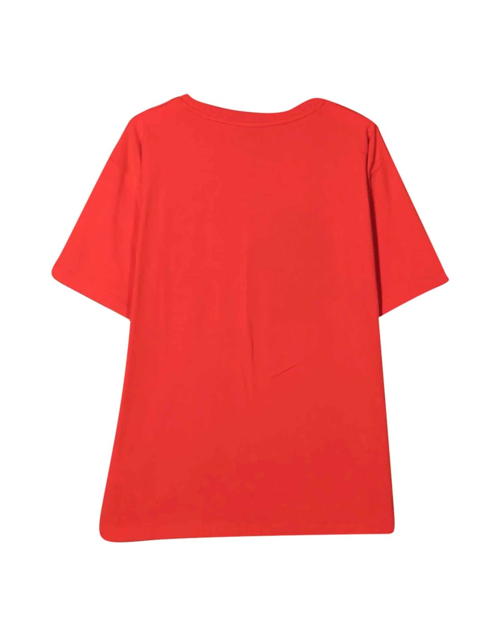Moschino Red T-shirt With Toy Print - Rosso