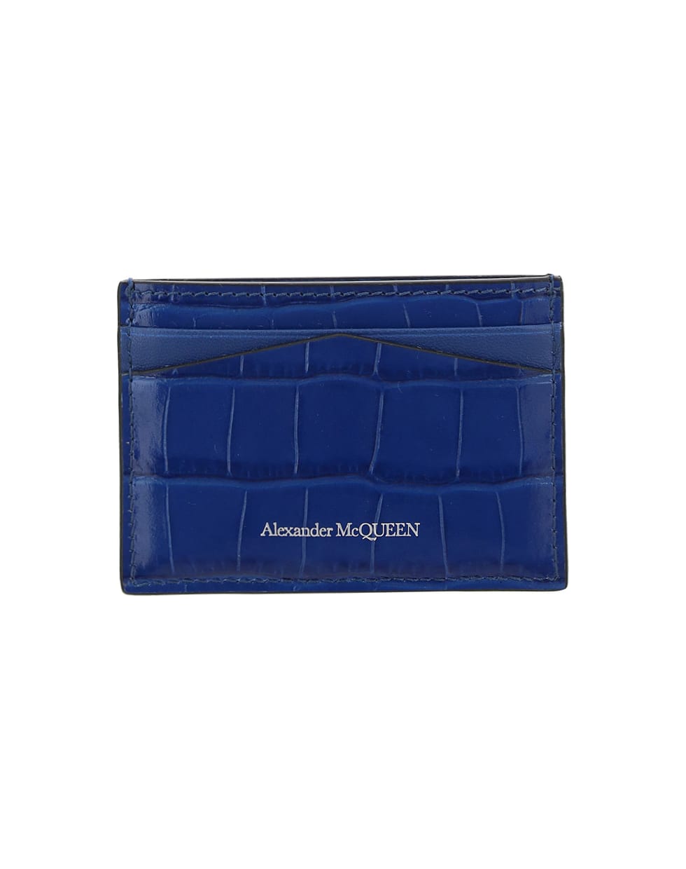 Alexander McQueen Alexander Mc Queen Card Holder - Washed denim