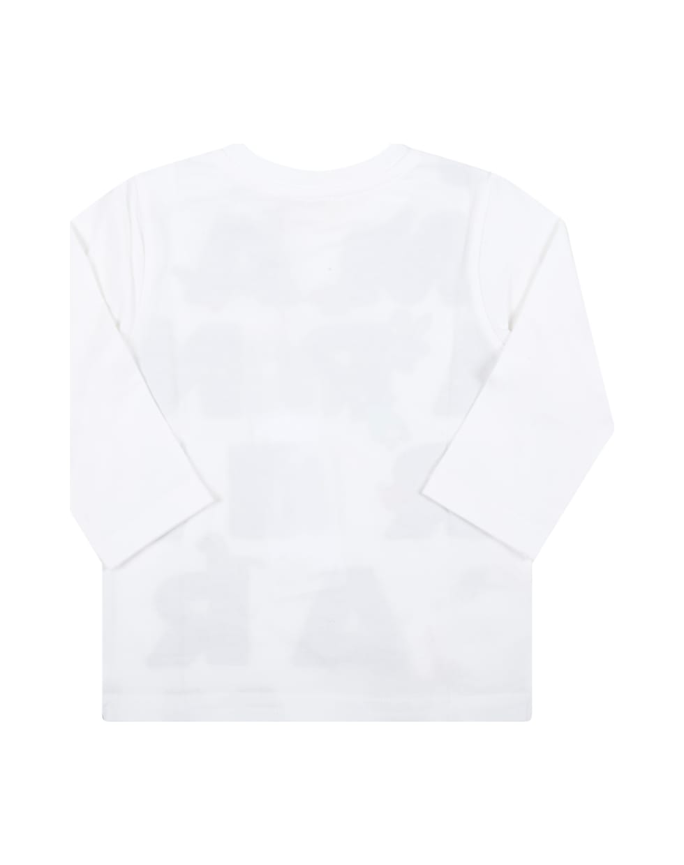 Marni White T-shirt For Baby Kids With Logos - White
