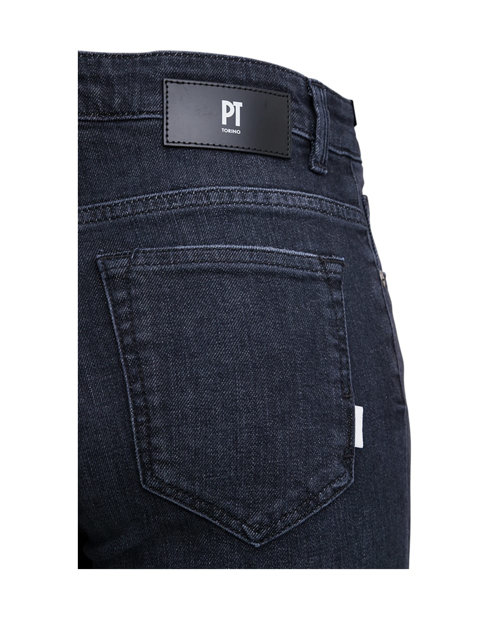 PT05 Flared Blue Denim Jeans - Black