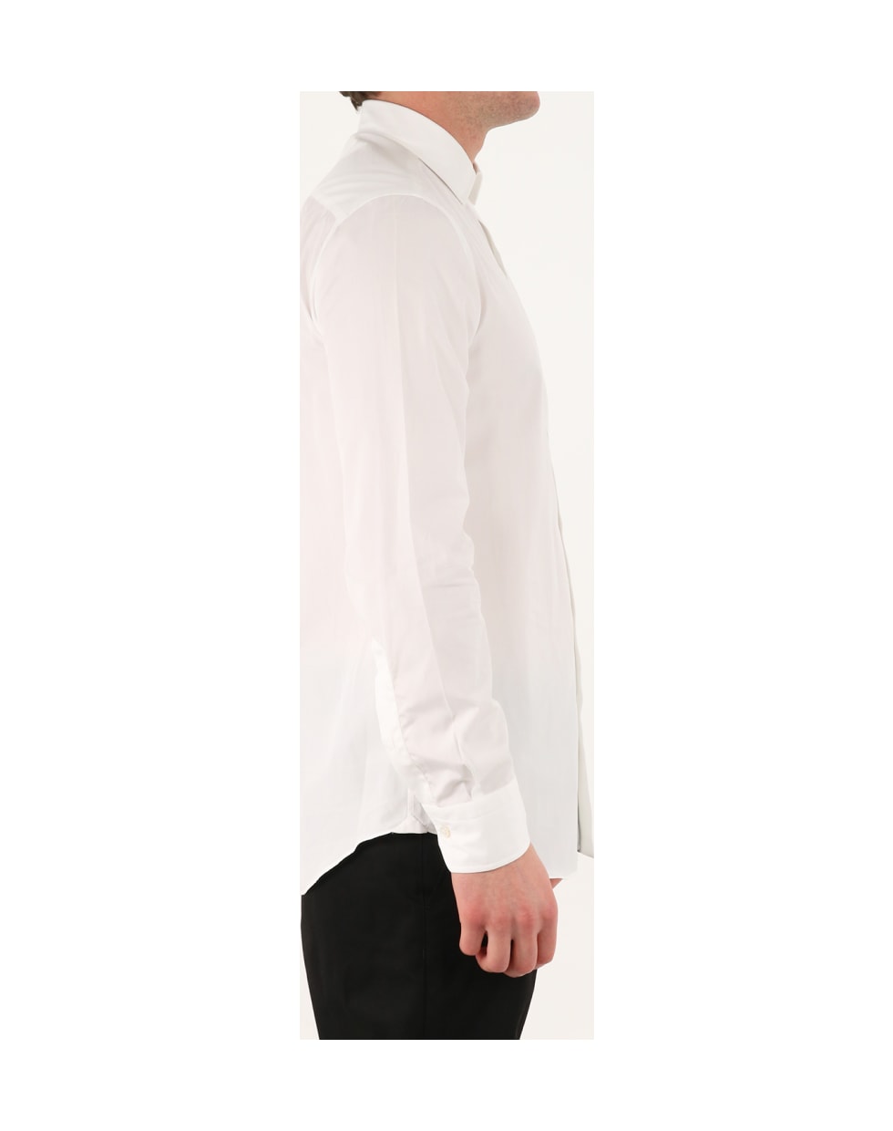 Salvatore Piccolo Pin Point White Shirt - White