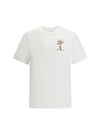 【関税込み】Casablanca ホワイト Nature Teacher Tシャツ Casablanca Nature Teacher Printed Cotton T-Shirt | Saks