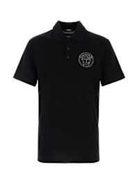 ポロシャツ VERSACE Men Polo Shirts 1018848 1A134921B000 Black 1aa30e237160fbc89f898cdfd5f1bf