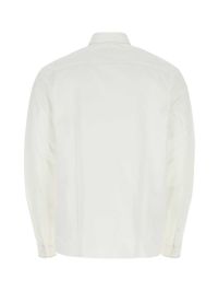 Tシャツ・カットソー PRADA SS24 White poplin shirt (UCN537SOOO10IV F0964) PRADA White Poplin Shirt (PRADA/シャツ) UCN537SOOO10IV F0964