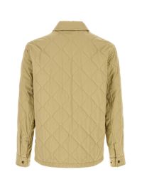 Burberryコットンピケドレスbrown Burberry Beige Cotton Jacket | italist
