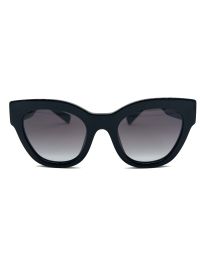 Miu Miu MU 01YS 51 Grey Gradient & Black Sunglasses