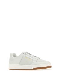 Saint Laurent White Leather Sl/16 Sneakers | italist, ALWAYS Saint Laurent White Leather Sl/16 Sneakers | italist, ALWAYS