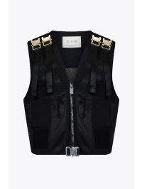 新品　ulu  Foil stamping down vest  ブラック 570863ab53ded4fec71809aed9232b