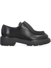 Prada Leather Lace-up Shoes | italist Prada Leather Lace-up Shoes | italist
