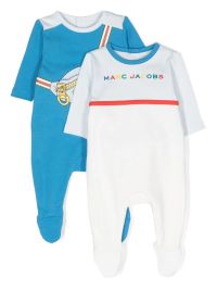 Little Marc Jacobs Set Of 2 Printed Rompers ボディスーツ