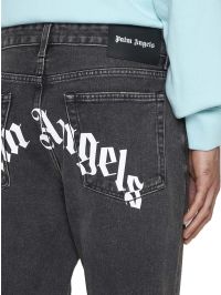 【関税込み】Palm Angels オレンジ フェード ジーンズ Californian Lot.64 