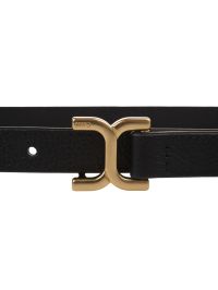 Chloé Marcie Small Belt In Black Leather | italist