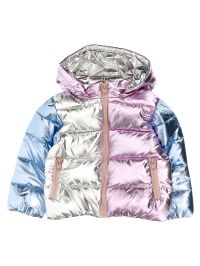 Stella McCartney Kids Laminated Hooded Down Jacket コート＆ジャケット-