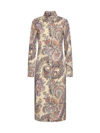 ETROピンクと青のペイズリー 100%シルク made in Ita ETRO エトロ プチスカーフ 良好 ピンク シルク100％ ペイズリー