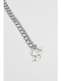 【関税込み】Blumarine シルバー Placca Plexi ベルト Blumarine Belts In Silver Metal Alloy | italist