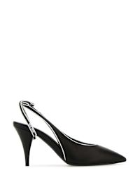 サンダル・ミュール MiuMiu Black leather nappa leather pumps Miu Miu Black Leather Nappa Leather Pumps | italist, ALWAYS
